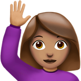 emoji of a woman of color