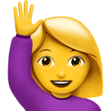 emoji of a woman